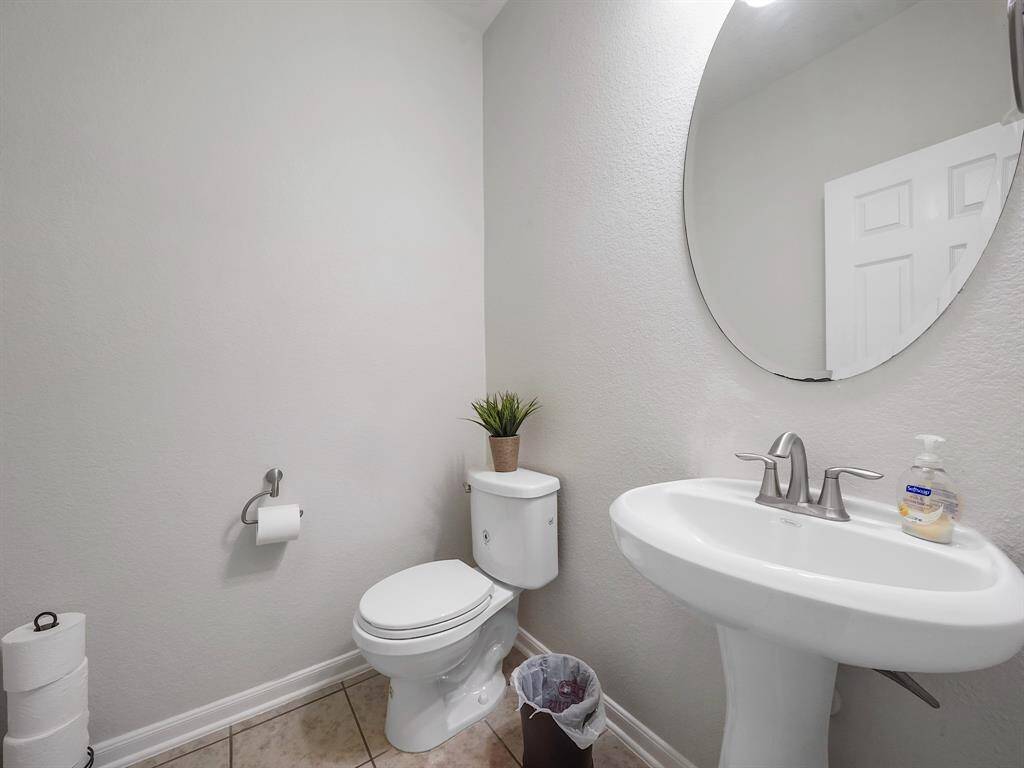Half Bath.
