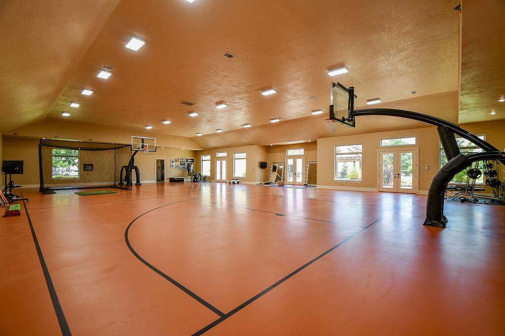 Another view of the sports complex.