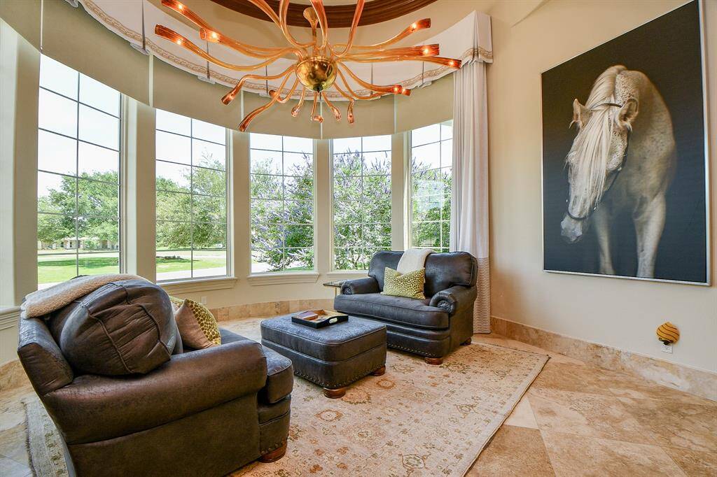 One of the many sitting areas.