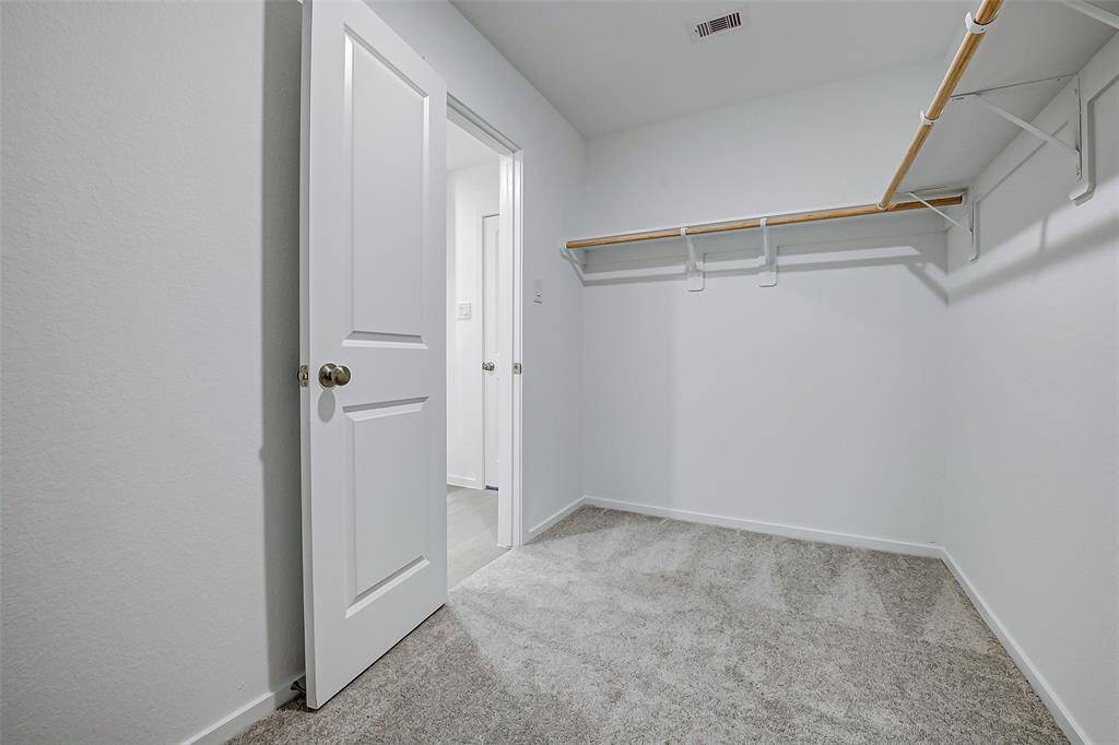 Deep walk in closet