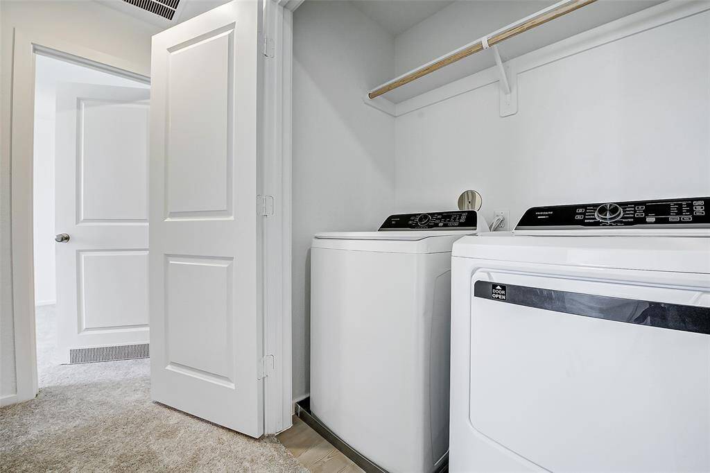 Utility room upstairs