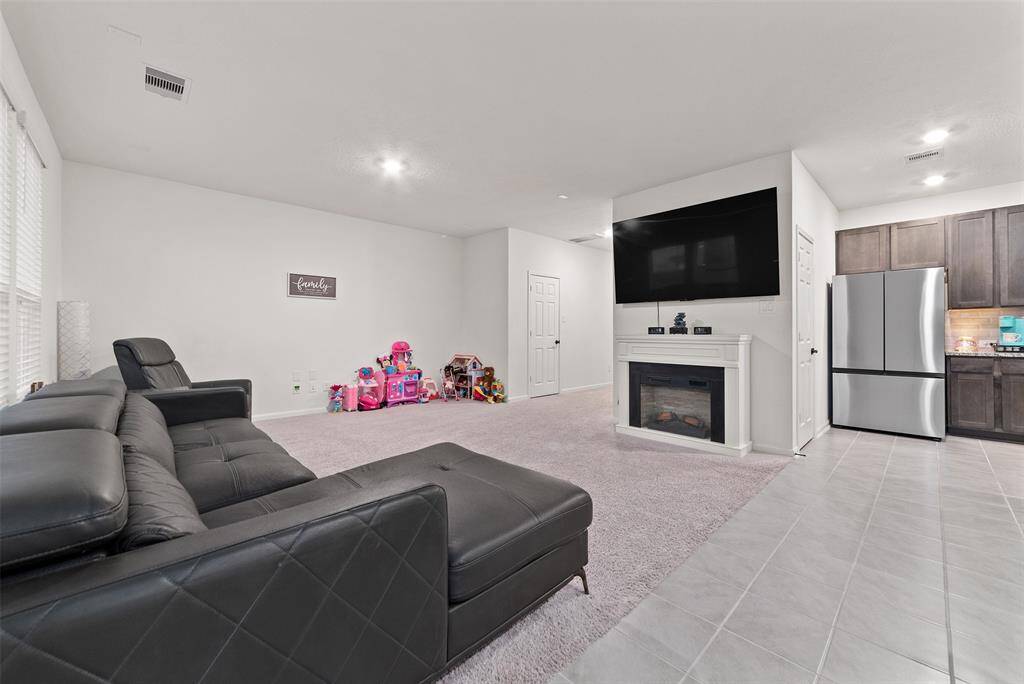 Family room view from backdoor