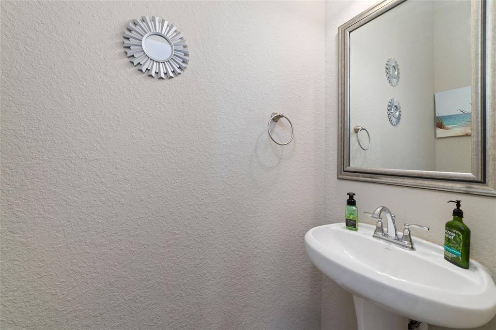 Half bath 2nd level