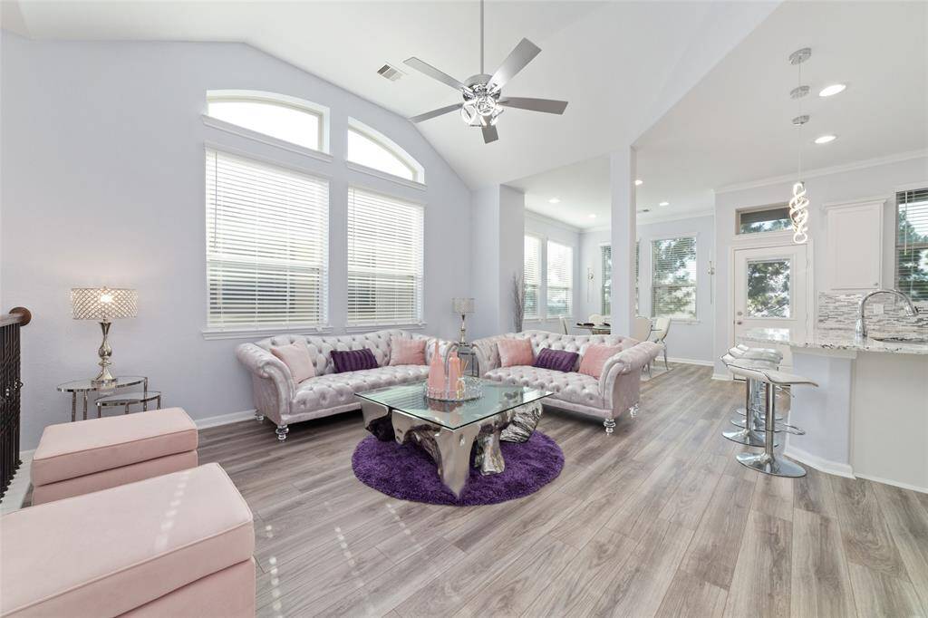 Living room on 2nd level