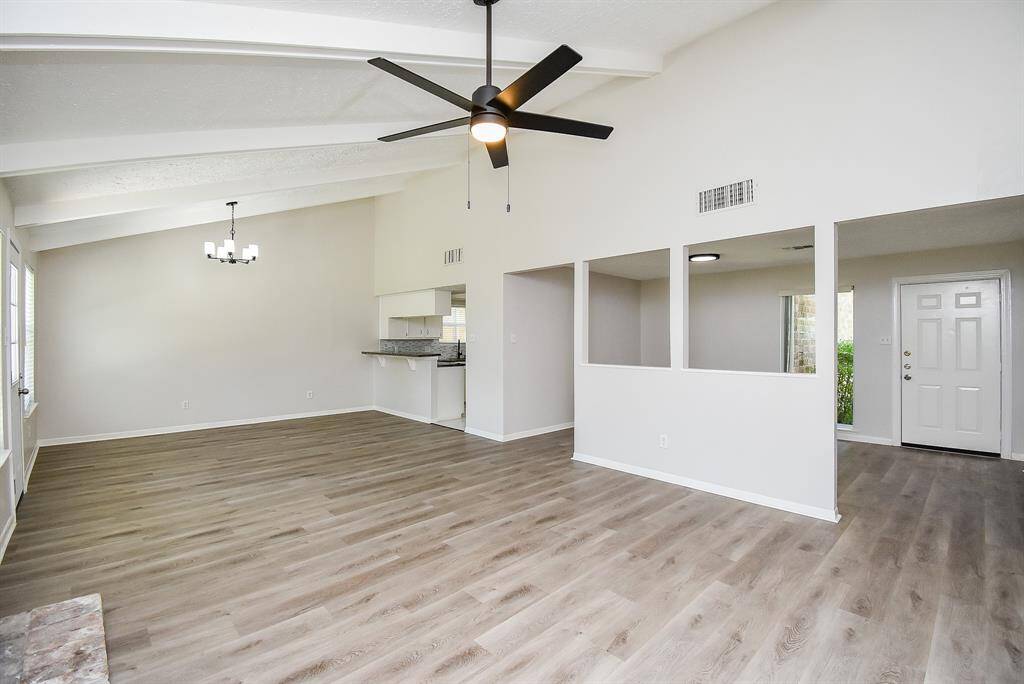 Space for dining/flex area near kitchen!