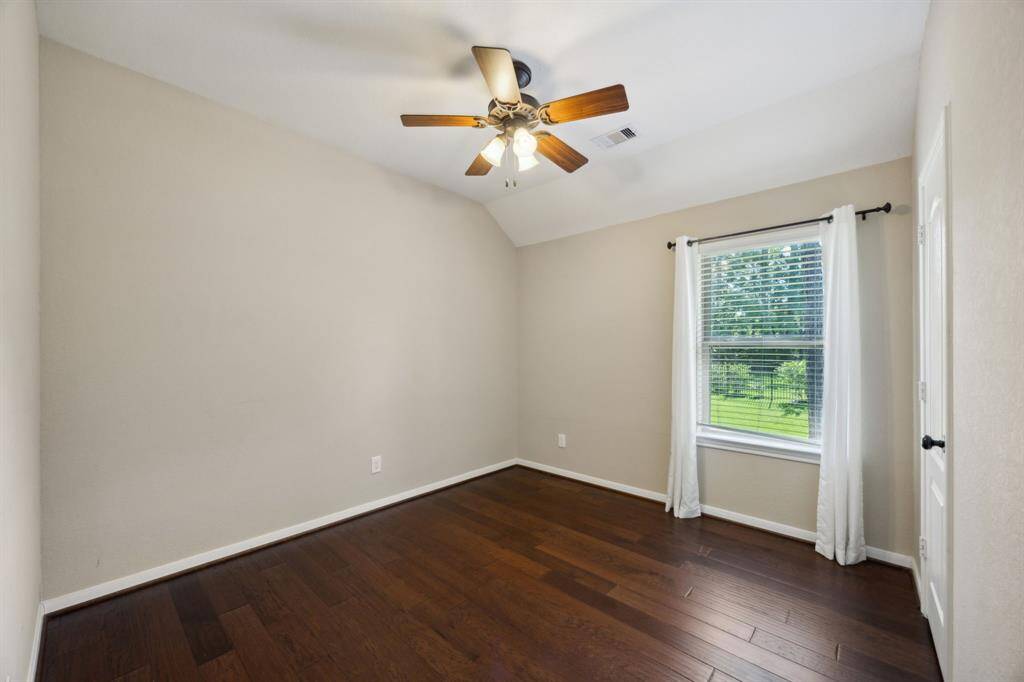 A secondary bedroom
