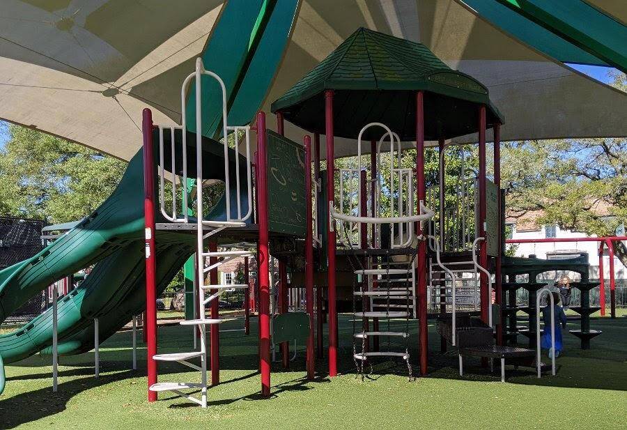 Newly renovated Weir Park is only a couple of blocks over with shaded playscapes, basketball courts, tennis and pickleball courts.