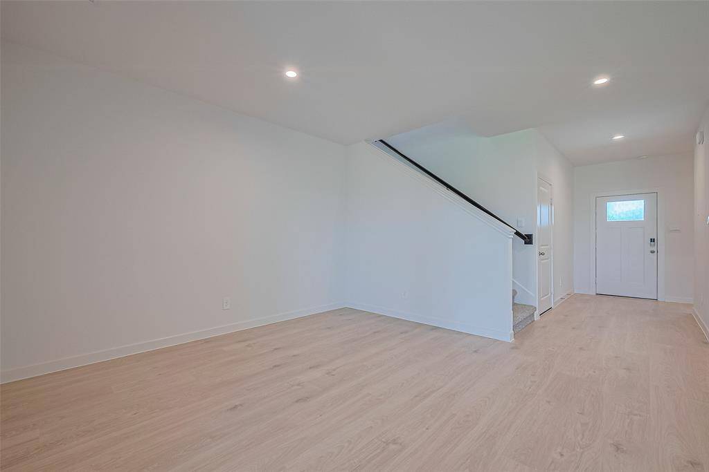 Separate dining area