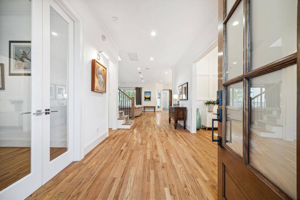 Beautiful wood floors throughout