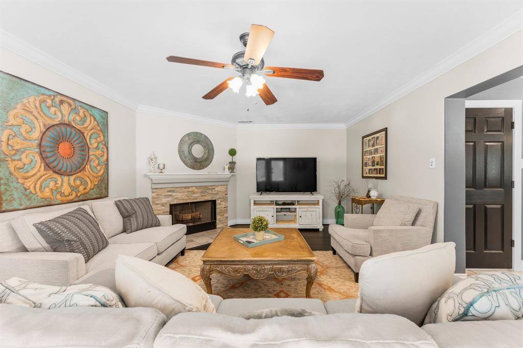 Another view of the family room.