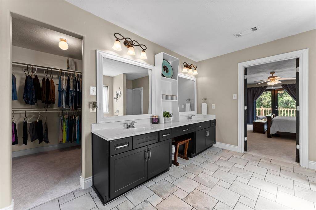 Don't miss the large walk in closet.