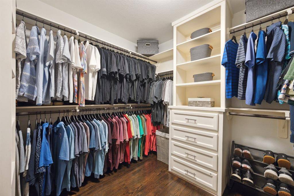 #ClosetGoals achieved! Get so organized, even your socks will feel guilty for not being in rainbow order!