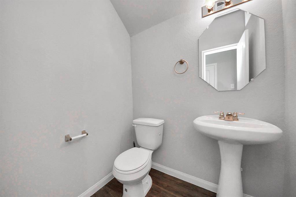 Half bath downstairs