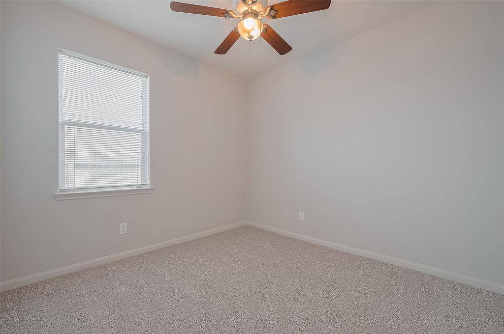 Bedroom No 2. Decent size can accommodate queen size beds.