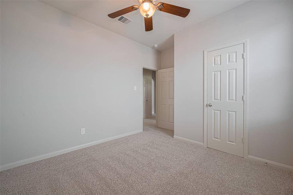 Bright light and new carpet in the bedrooms.