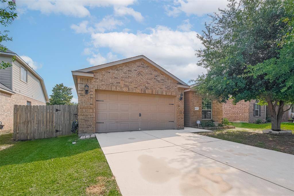 Double wide driveway. Ranch Style Texas Home.