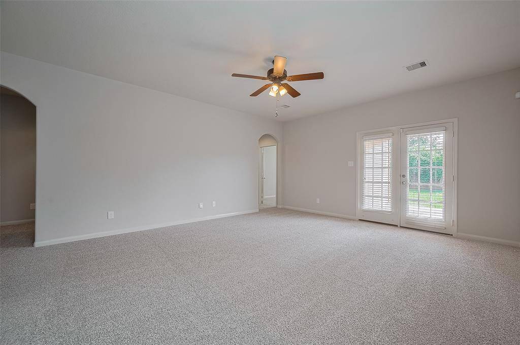 Living area is open to the kitchen.