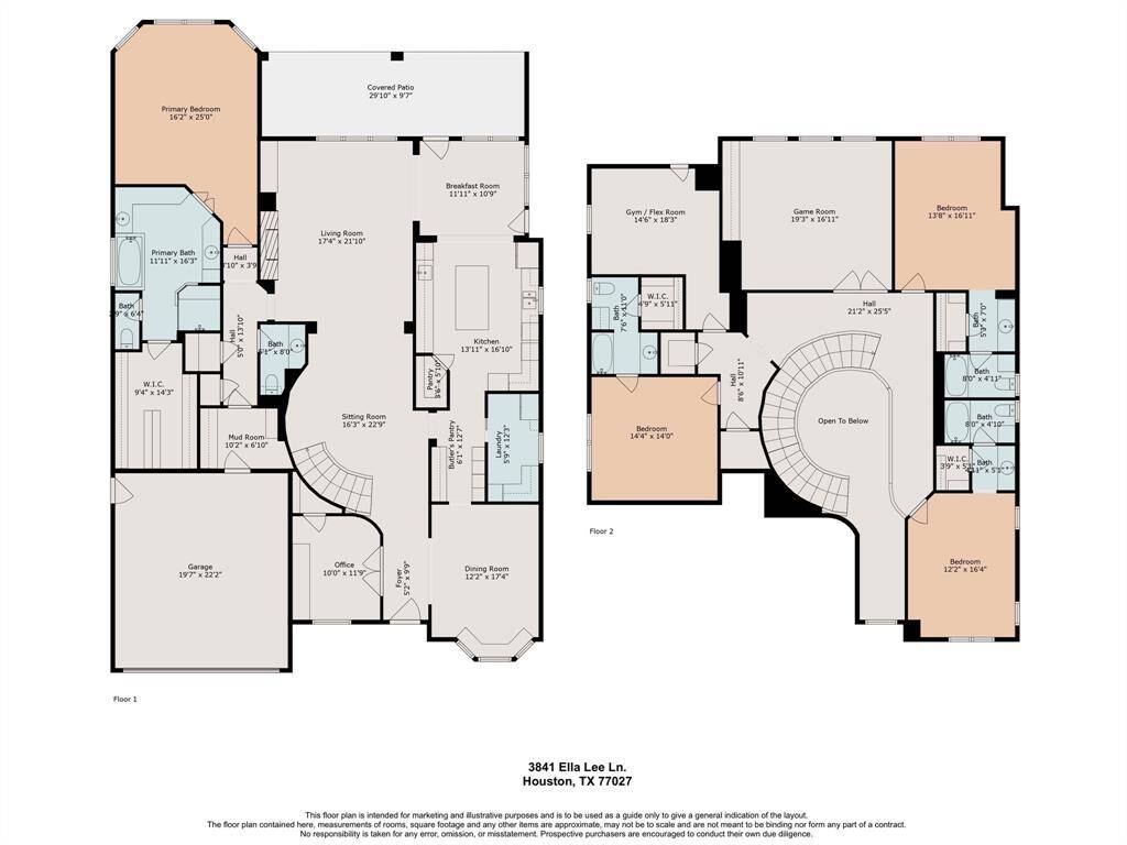 Floor plan- for marketing purposes only. Buyer to verify dimensions and accuracy.
