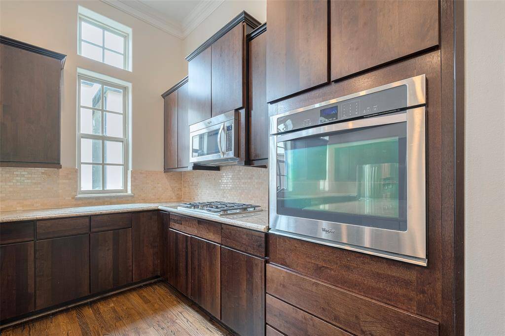 Built in appliances.