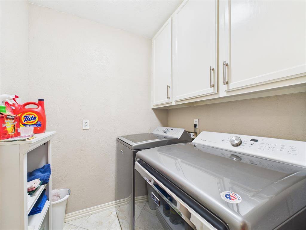 laundry room  Washer and dryer will convey with home