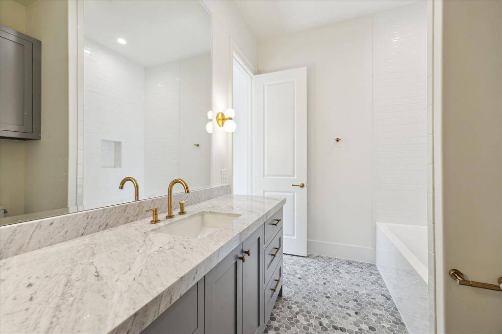 Another secondary bathroom.