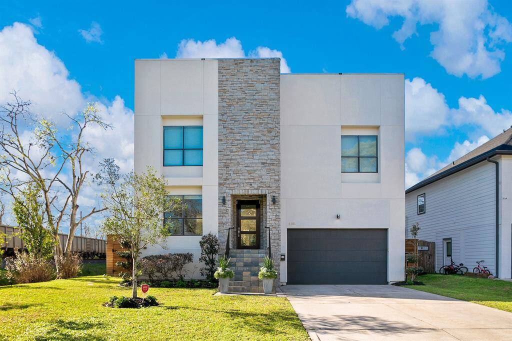 Location, Location, Location!  This contemporary showcase home on an oversized lot is zoned to excellent Bellaire schools and central to Downtown Houston, the Texas Medical Center, and the Galleria.