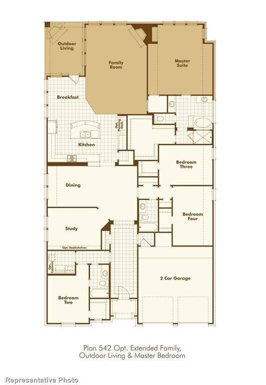 Highland Homes 542 Floor Plan