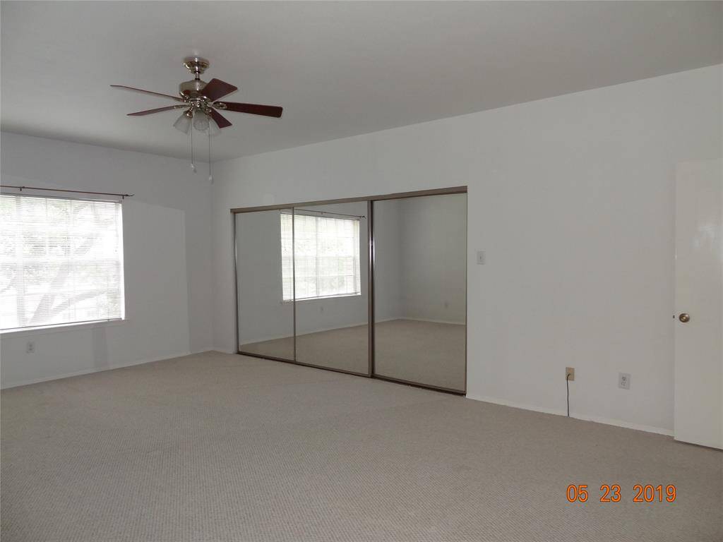 Large mirrored closet