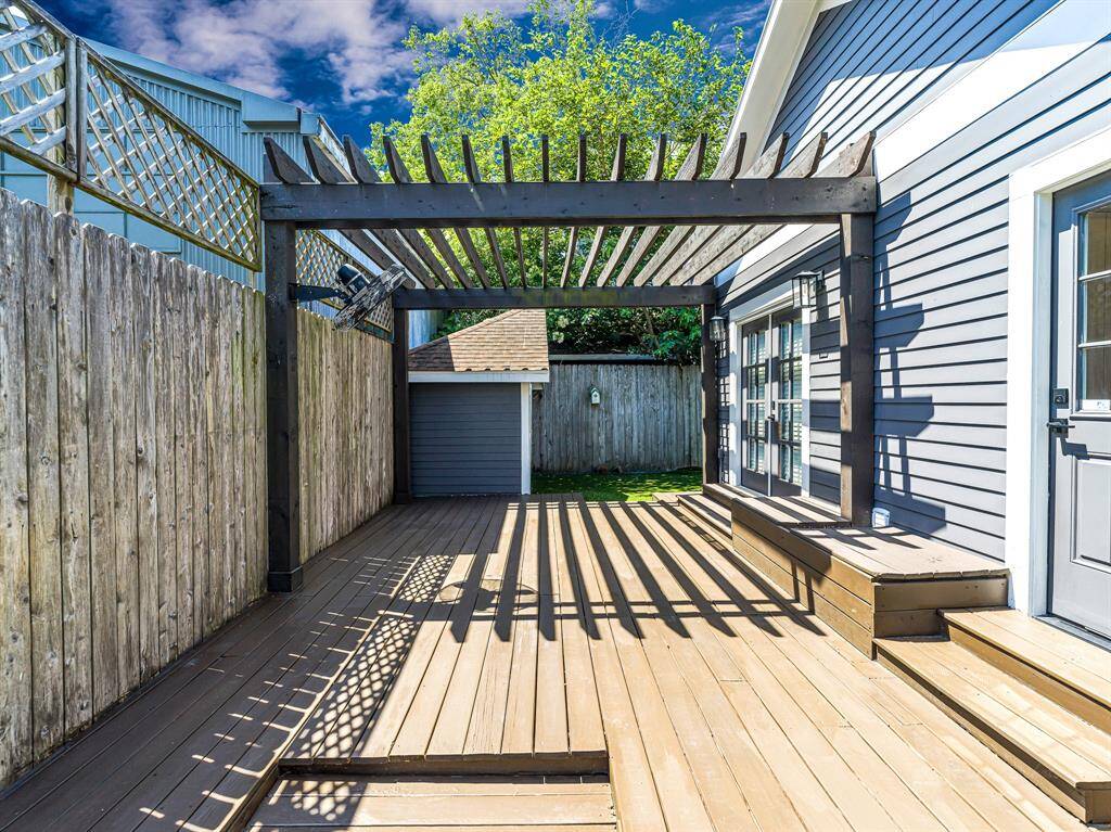 The terrace is perfect for entertaining, offering plenty of room to host gatherings. It provides ample space for your grill, dining set, and additional seating, creating a seamless outdoor living area for relaxing and socializing.