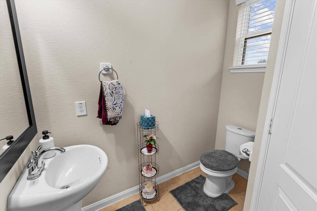 Half bathroom.