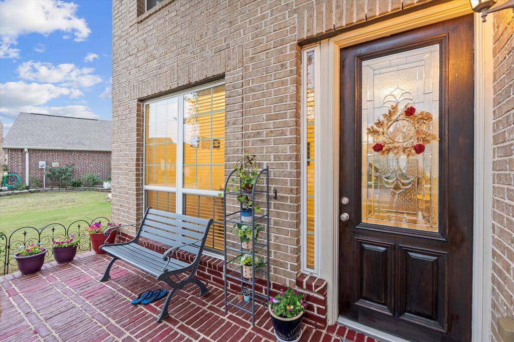 Cover front porch.