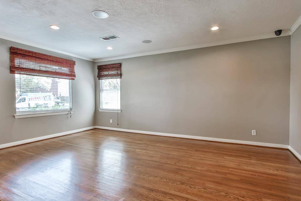 Second view of the living and dining area.