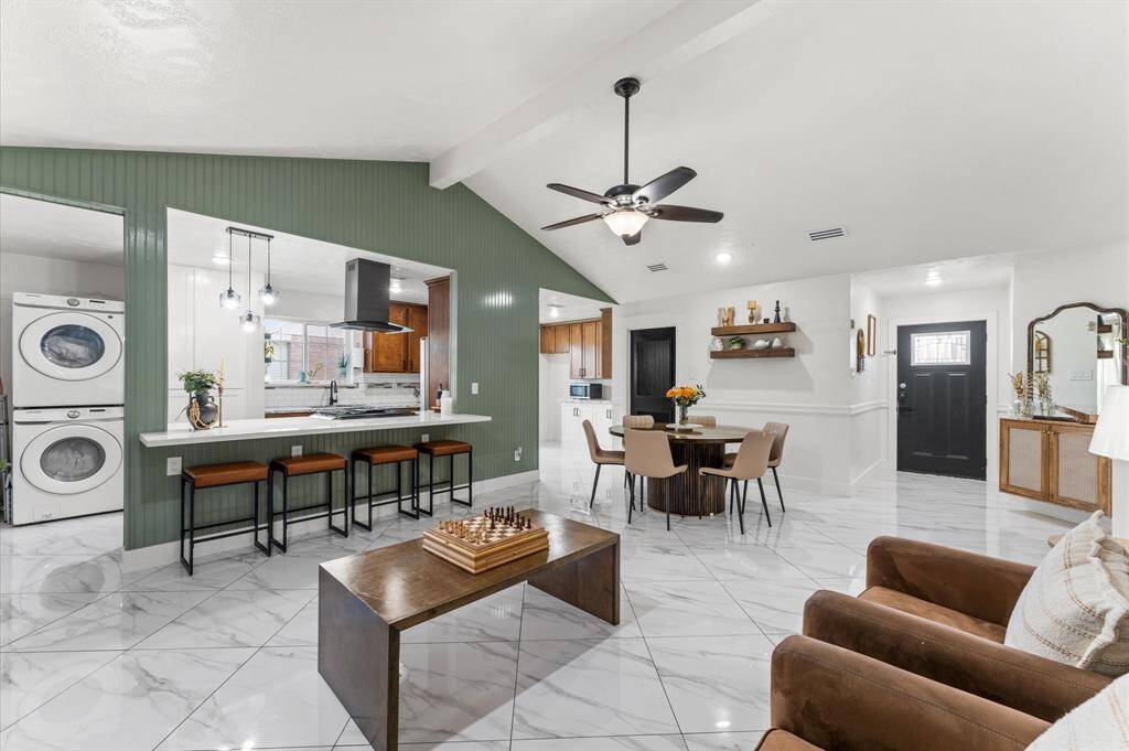 Comfortable and modern layout.
