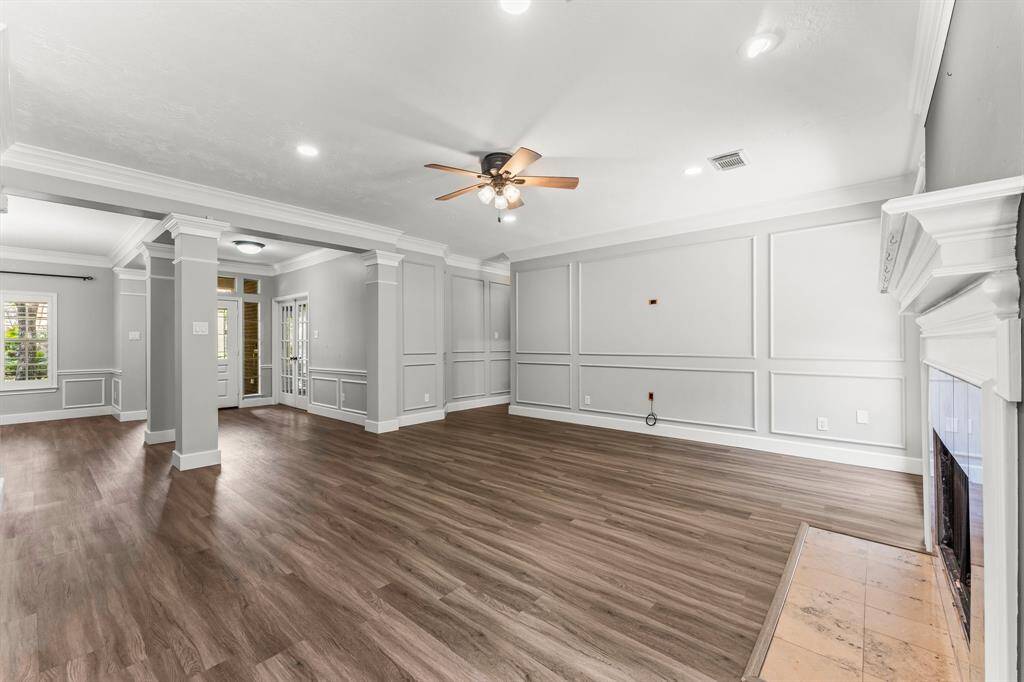 Virtually Staged Family Room