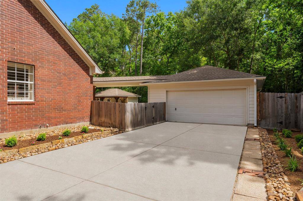 Detached oversized garage