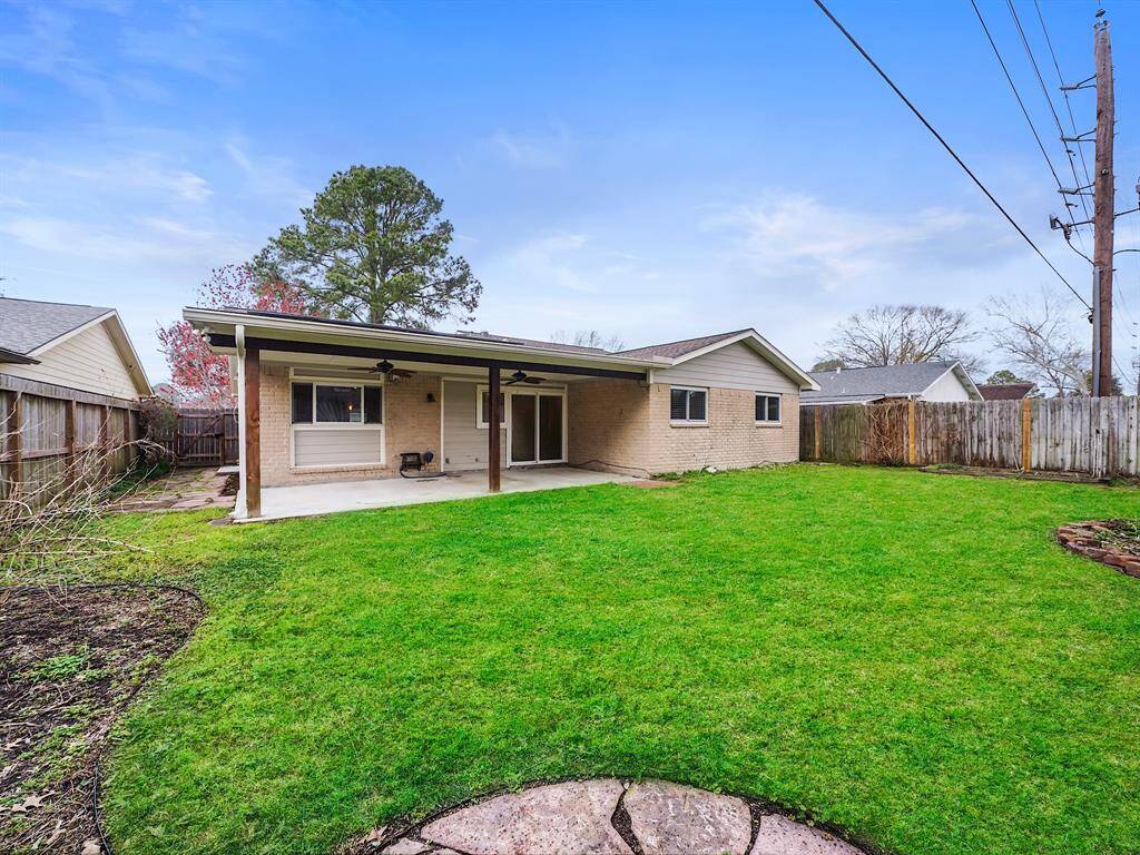 This property boasts a custom-built, extended patio measuring 10 x 20 feet, perfect for entertaining or enjoying a quiet evening under the stars. The elegant cedar posts add a touch of natural beauty.