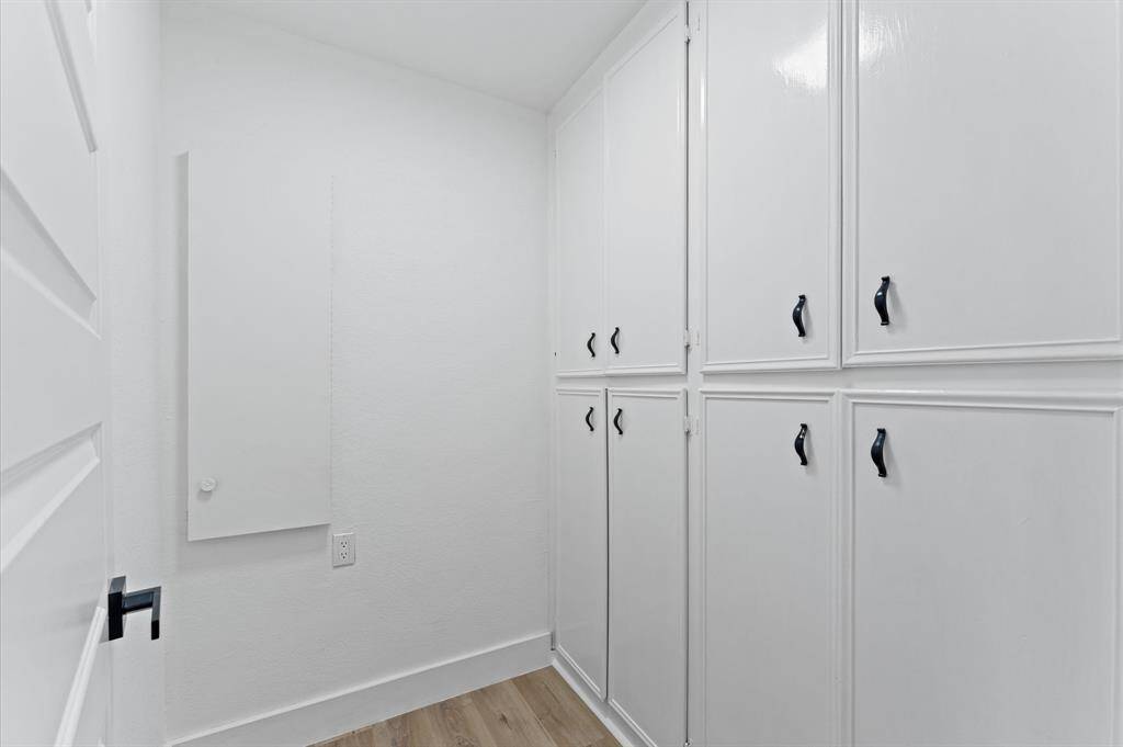 Large pantry available for all your storage needs