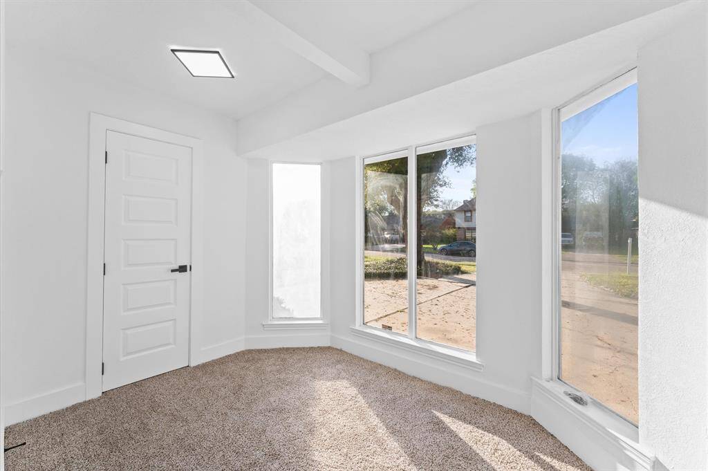 Second bedroom in the first floor is very spacious and remodeled as the rest of the house