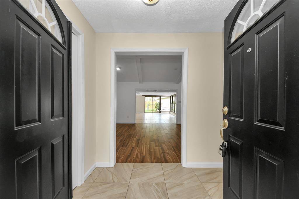 Beautiful entry way