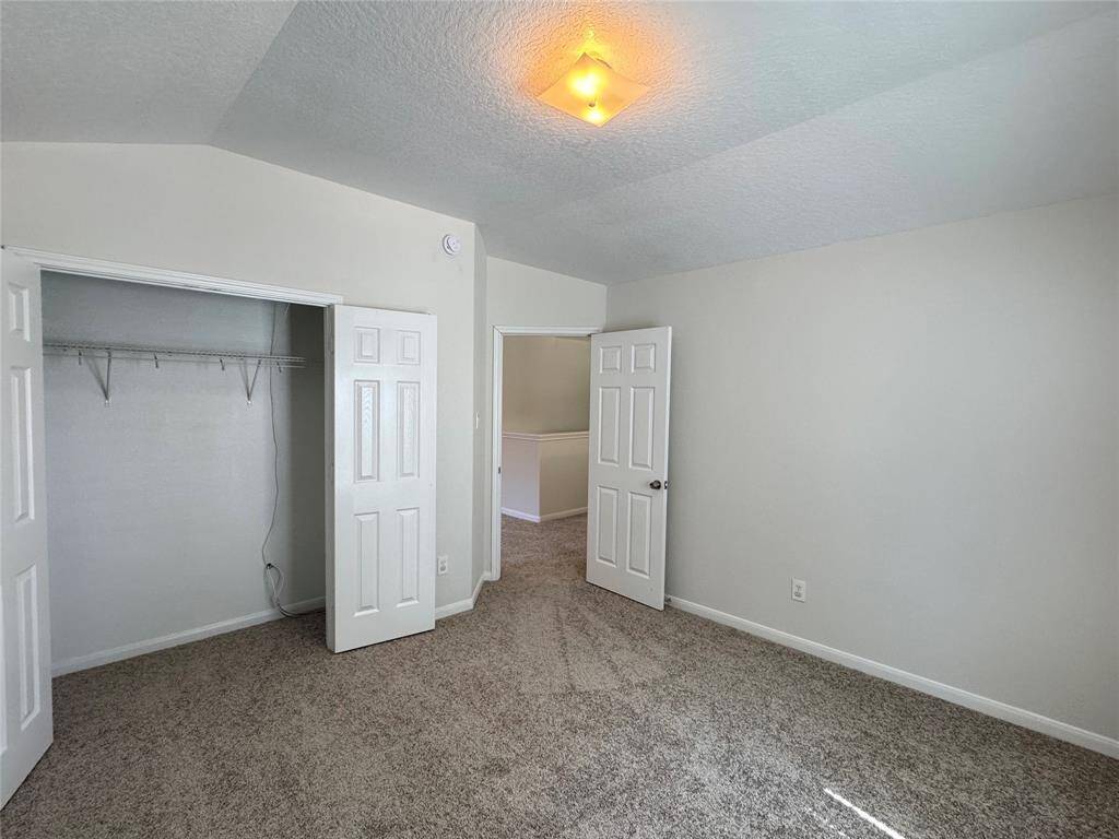 Reverse view of bedroom 1 with closet
