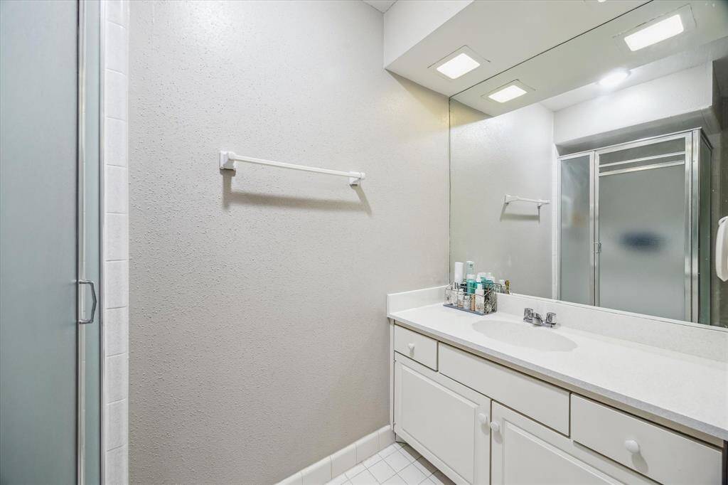 This oversized 3rd room can be used as an office, gameroom, or 3rd bedroom.