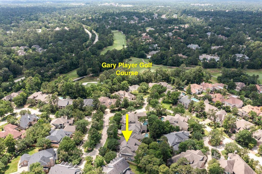 Home is just steps away from the Gary Player golf course.