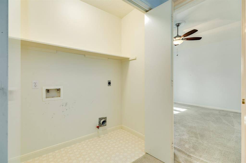 Utility closet.