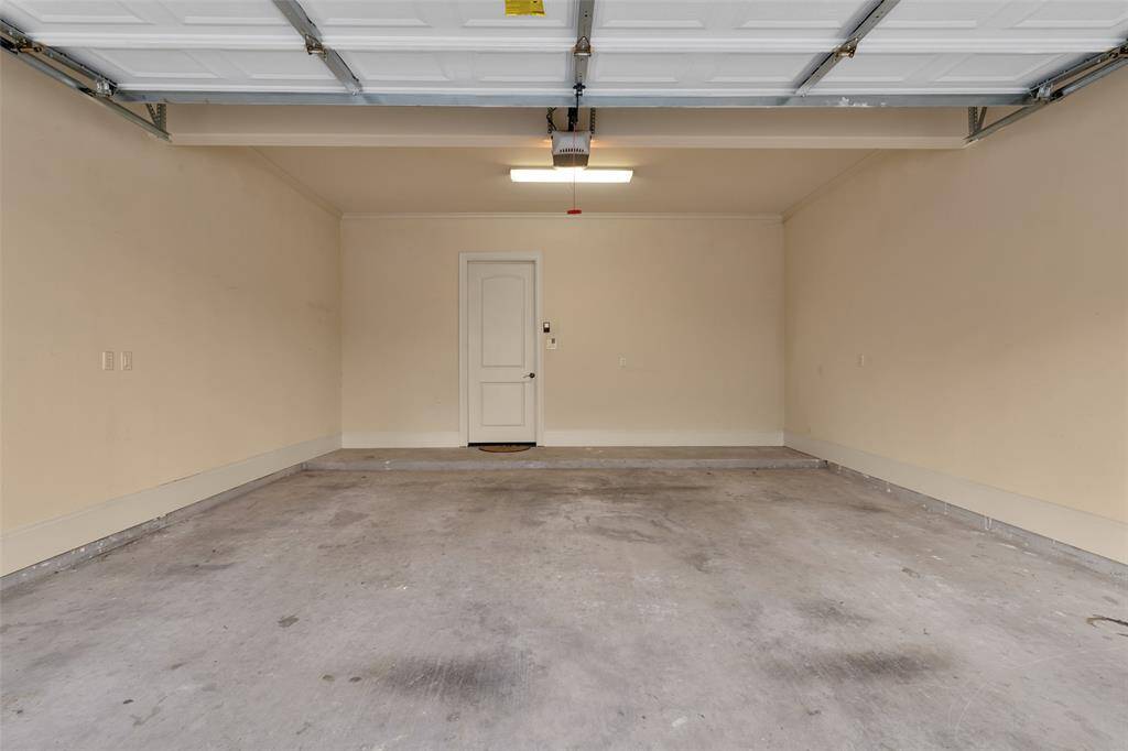 Two car garage welcomes you home. So much space for storing any and all equipment for weekend play time on the trails.