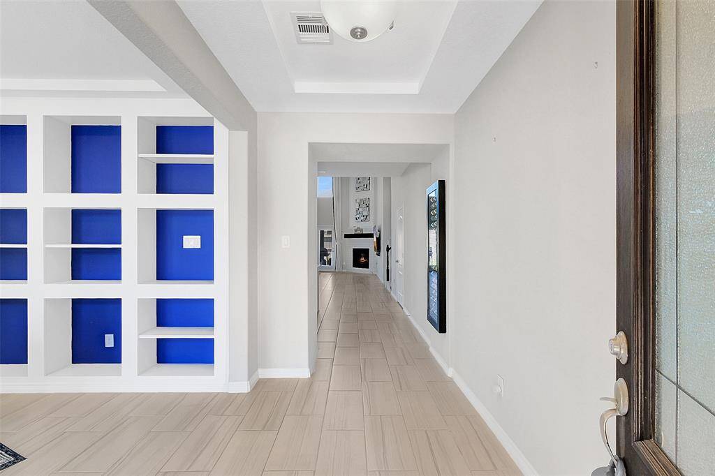 Home is well maintained, bright, airy and flow well with the open floor plan.