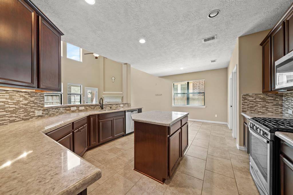 Another view of the Gourmet Kitchen and stunning space offered for preparing meals