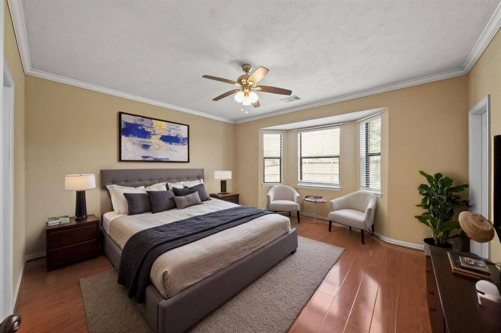 Additional View of the Primary Suite and space it has to offer with enough room for a sitting area too