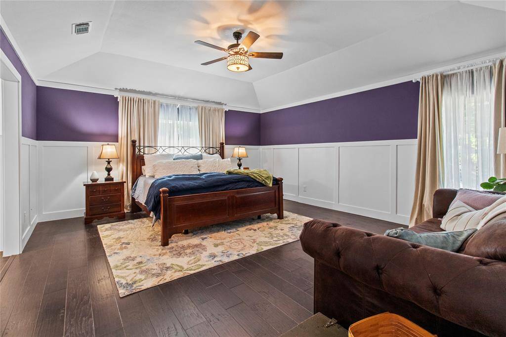 Primary bedroom upstairs is absolutely HUGE!