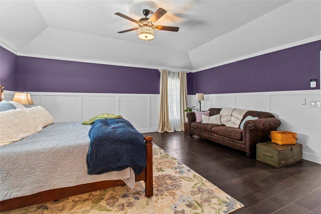 Even has room for a seating area