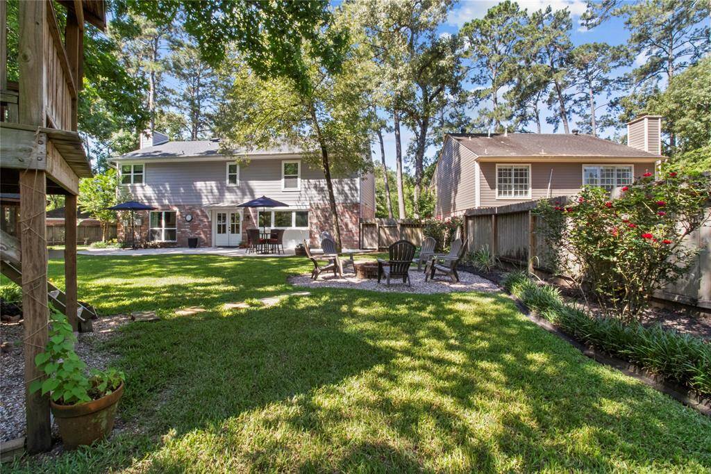 Absolutely massive backyard with treehouse and gazebo